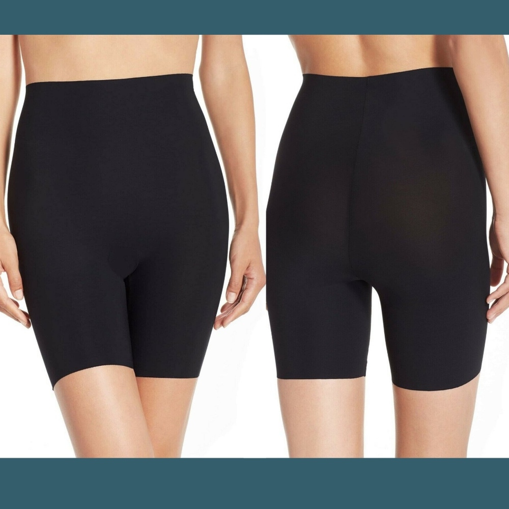 NWT $58 Commando 'Control' High Waist Shaping‎ Shorts in Black [SZ Small ]